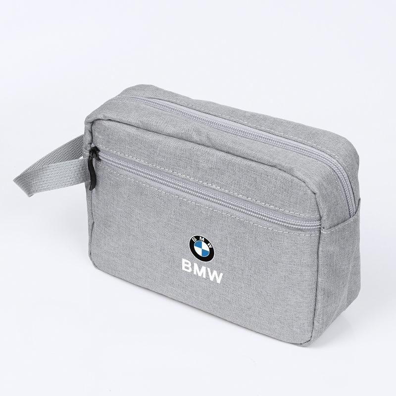 Car Interior Canvas Hand Storage Bag Auto Organizer Accessories For BMW E90 G80 M3 G30 M5 F82 F83 F20 F21 G42 F95 F96 G06 G07 M2 MVGJX1