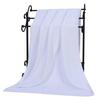 Premium White Cotton Bath Towel for Hotels & Salons - Absorbent & Durable