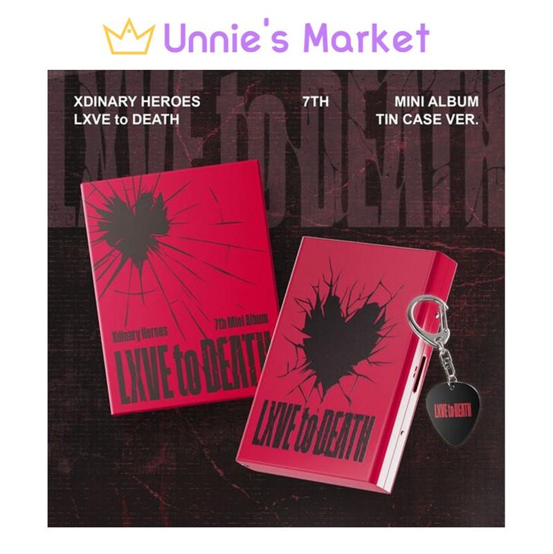 [Pre-order] (MD Ver.) Xdinary Heroes - LXVE To DEATH 7th Mini Album + Free Gift