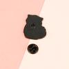 Cartoon Cute White Kitten Enamel Pins A Little Cat Drinking Cola Brooch Backpack Denim Lapel Badge Jewelry Gift for Kids Friends