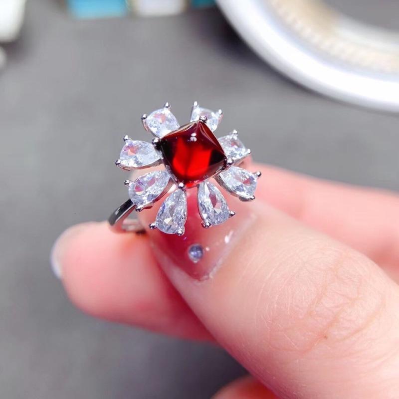 Lindon Classic Copper Alloy Zircon Ring Ladies Jewelry Wedding Promise Party Gift