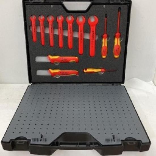 KNIPEX Insulated Tool Set, 26-piece Set 989912