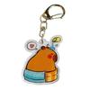 Adorable Capybara Acrylic Key Decors Capybara Shaped Acrylic Keychain Unisex Fashion Key Accessory for Everyday Use