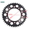525 42T 16T Tooth Motorcycle Front and Rear Sprocket for CB600 CBF600 CBR600 CBR 600 CB650 CBR650 CBR900RR XL1000 CMX1100 Rebel