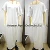 2025 Trendy European & American Women's Solid Short-Sleeve Long Summer Dress