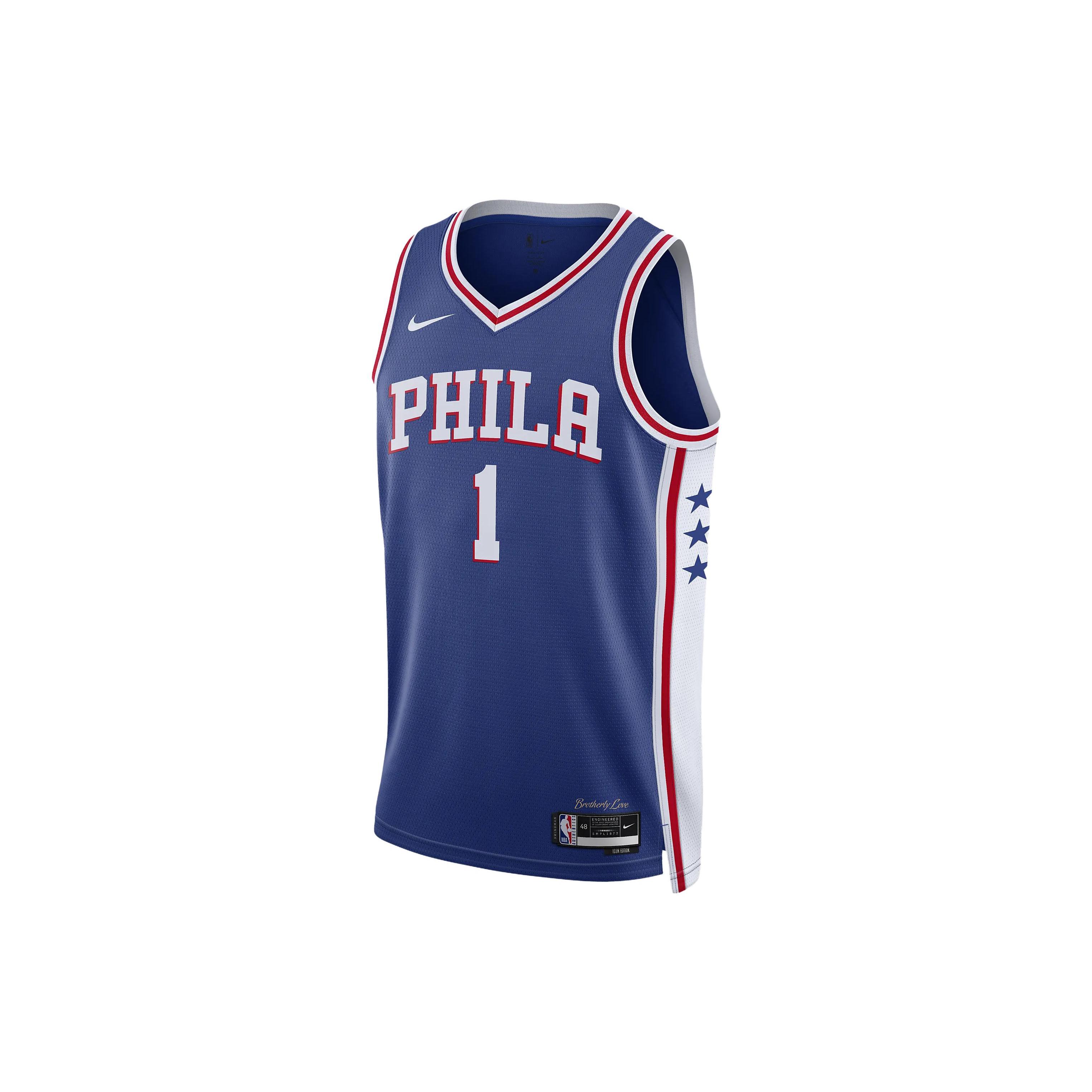 

Новая майка Nike Nba Philadelphia 76Ers Icon Edition DN2018-405 L
