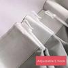 10Pcs White Plastic Curtain Hook Hanging Home Office Curtain Hooks Curtain Holder Accessories Home Accessories
