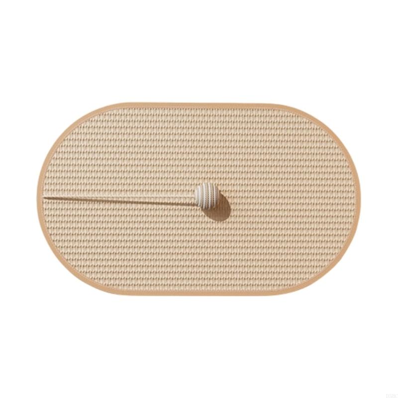 Multipurpose Sisal Cats Scratch Mat Claw Grinding Board Pad With No Shedding Design For Active Cats Pet Accessories