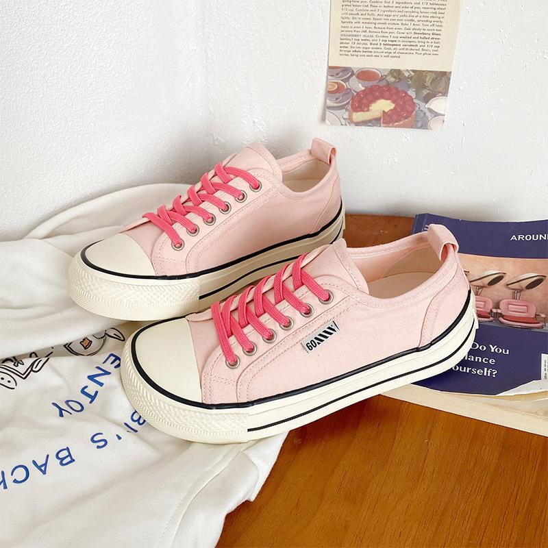 

Mango head board shoes women s summer new elastic band one-pedal canvas shoes light and breathable little white shoes 35 рожевий