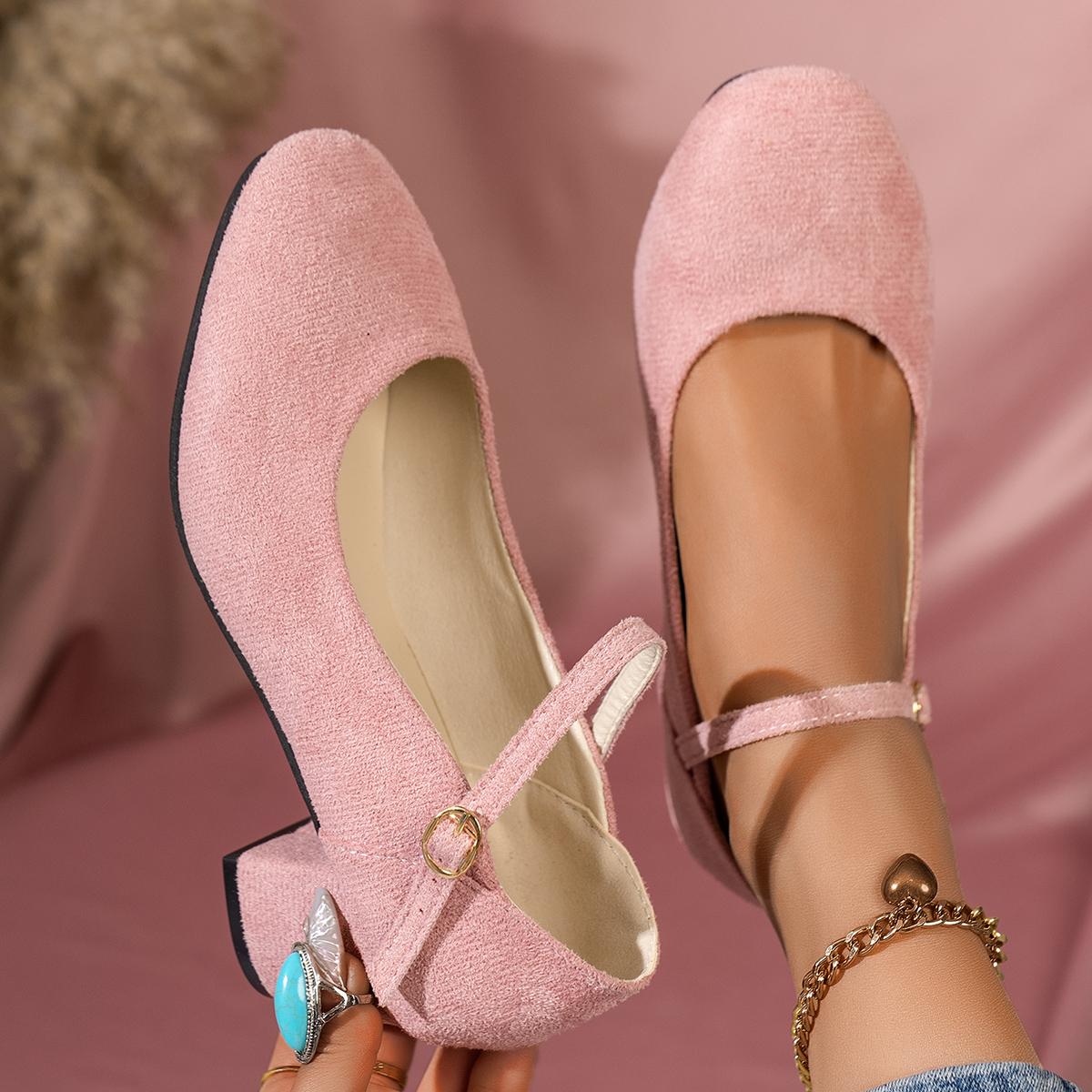 Туфли на высоком каблуке Женские туфли-лодочки Туфли на платформе Туфли Мэри Джейн — фото 4