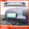 For Tesla ModelYL Y Juniper2025 Front Bumper Grill Mesh Air Inlet Vent Cover Grille Guards Protector Anti-insect Net Accessories