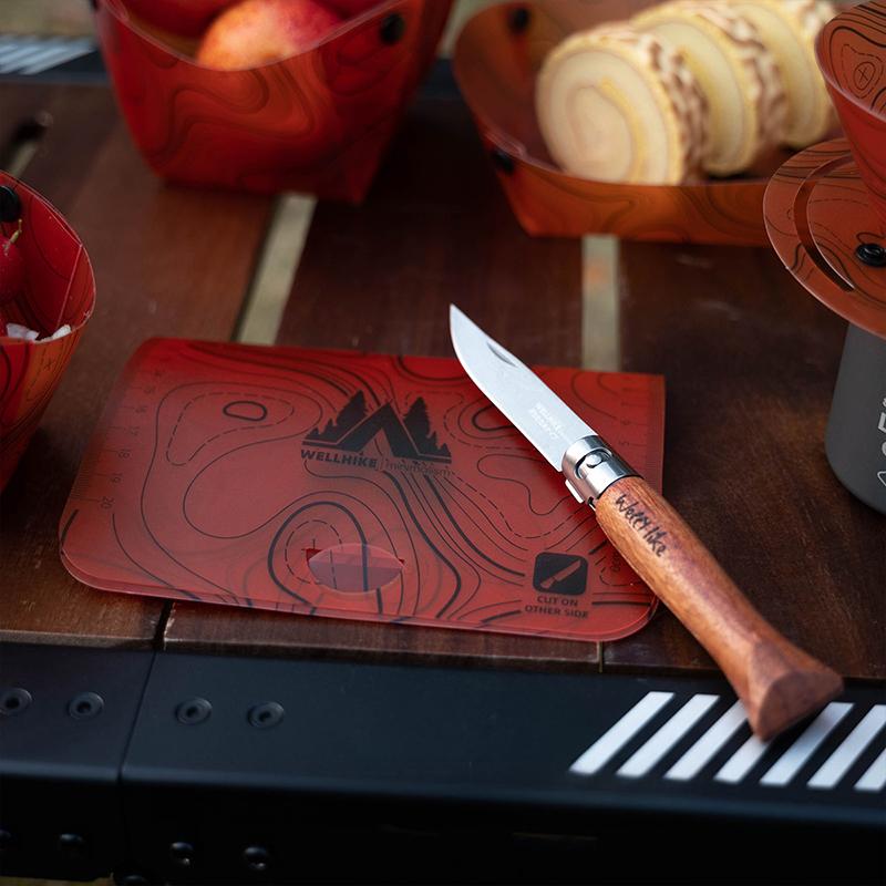 Outdoor Lightweight Folding Tableware Portable Bowl Plates Coffee Filter Funnel Cup Heatproof Food-Grade Tableware Easy To Clean