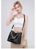 Cross-border Women's Handbag 2025 - Large Capacity Soft Leather Tote and Crossbody Bag