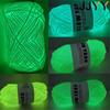50g/roll Thread Glowing Yarn Glow In The Dark Knitted Yarn Skin-friendy Luminous Chunky Yarn  Sewing