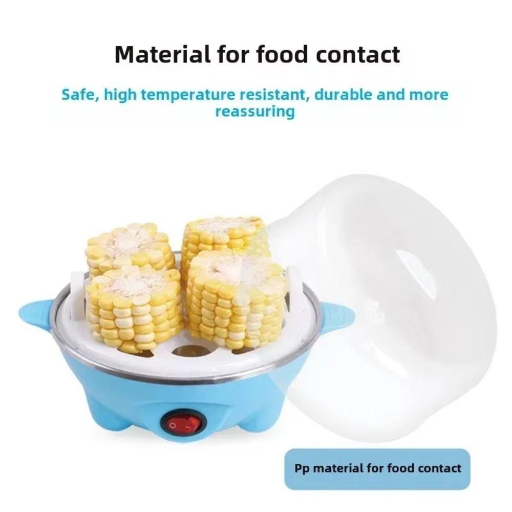 Automatic Power Off Egg Boiler 7-Egg Capacity Egg Steamer Boiled Egg Egg Cooker Kitchen