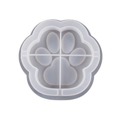 Silicone Mould for Making Resin Cat Claw Ashtrays DIY Casting Mold Storage Box Gypsum Silicone Mold Handmade Craft