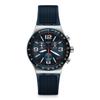 SWATCH Wristwatch Irony Chrono BLUE GRID Mens YVS454 Authentic Import