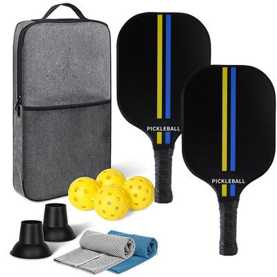 Carbon Fiber Pickleball Racket & Ball, Ice Towel Gift Set for Outdoor Sports
