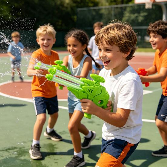 Summer Pool Party Toy Water Shooter for Kids Backyard Game Long-Range 8-10m Spray Safe Large Capacity Soaker Outdoor Beach High Pressure