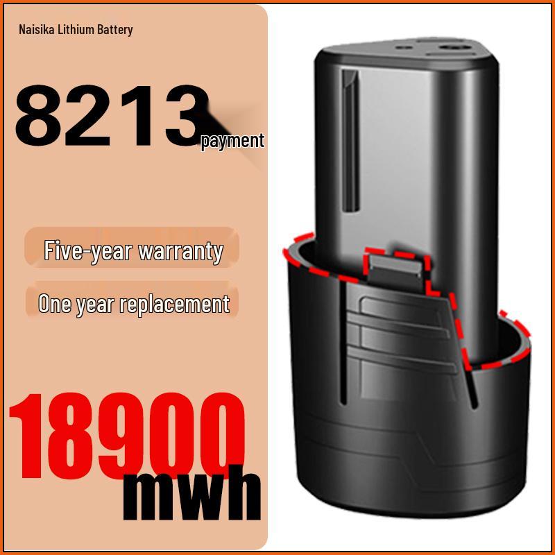 12V Lithium Battery Hand Drill 7212 with Puli Tuo, 8213 En Bao Zhi Pu, and 8212 De Chuang Mei Kai Long Batteries