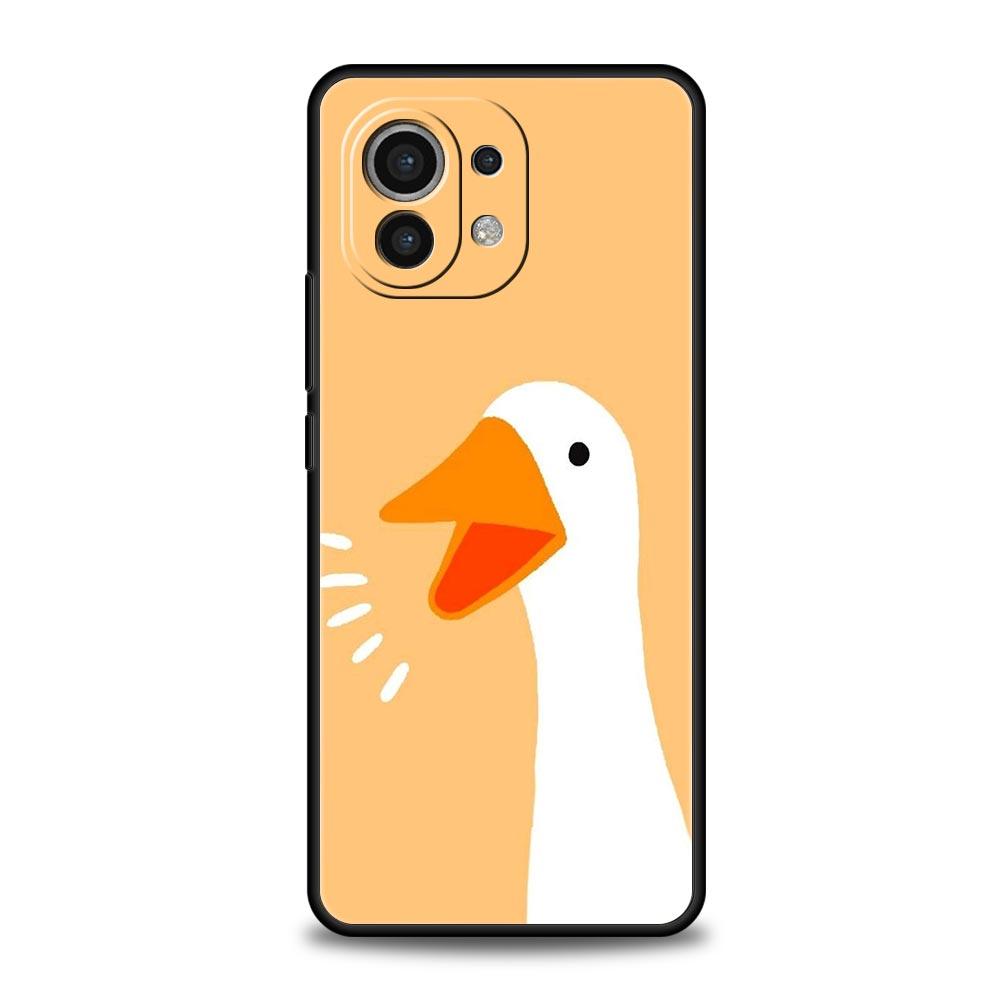 

Phone Case Cover for Xiaomi Mi 17 15 14 13 12 11 Ultra 15T 14T 13T 12T 11T Pro Lite 5G Soft TPU Capas Cute Goose Duck Game Capas Xiaomi 13 Pro