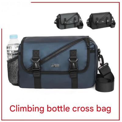 Garrafa de Caminhada Impermeável Blue Mount JY637 Bolsa Transversal Múltipla