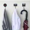 Retro Records Magnetic Tape Wall Hook Hanger kitchen doors back hooks Storage Shelf Dishcloth Rack Towel Holder Home Decor
