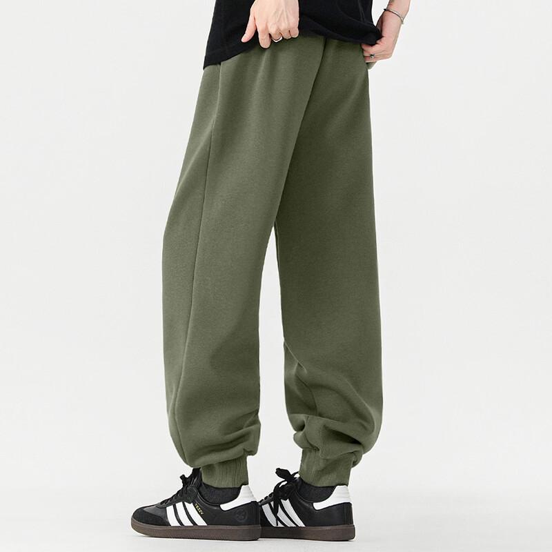 Fingercroxx Men's American Style Cuffed Casual Sweatpants