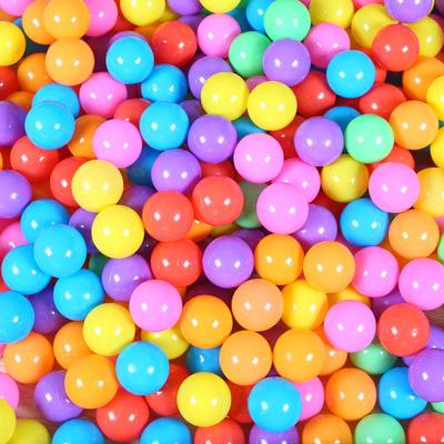 100 Pcs Ocean Ball Children's Toy Color Ball PE Material Ocean Ball Environmentally Friendly Thickened Wave Ball