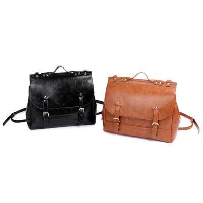 Niche Retro Backpacking Crossbody Postman Bag High-end Sense of British College Style Three-Purpose Cambridge Backpack