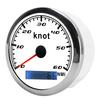 GPS Speedometer Pointer Tachometer Digital IP67 Waterproof with Antenna Universal for Car Truck Boat 9‑30V DCWhite