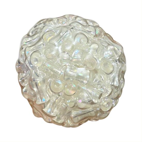 Knasende Stressball Angst Stresslindring Perleball Klemleke Bærbar Reise Myk TPR Beroligende Teksturert Ball Sensorisk Fidget-leke