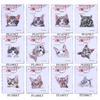 Trendy Cats Pattern Patches Personality Clothes Heat Transfer Appliques for Creative Craft Projects