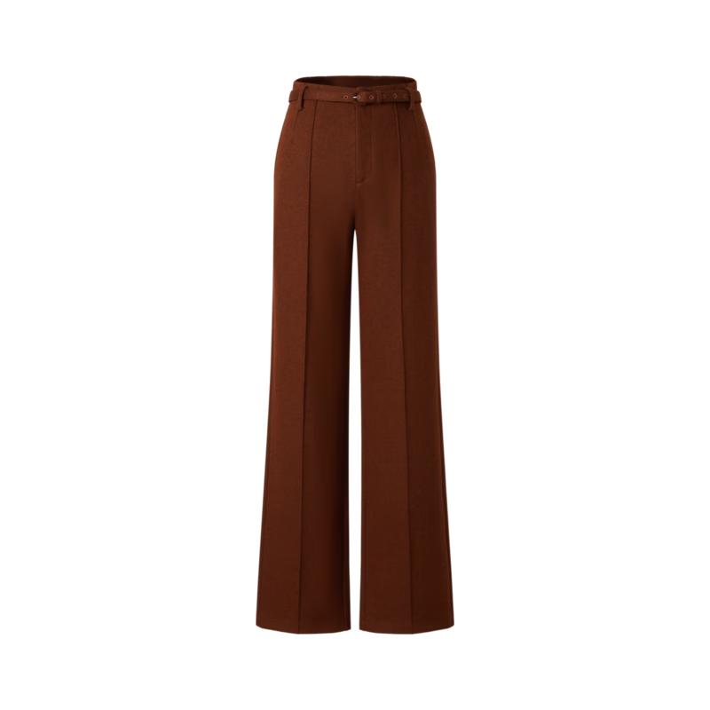 

Women s Commuter Straight-Leg Trousers with Belt M