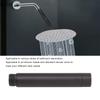 Shower Extension Arm Rod Stainless Steel Modern Elegant Shower Extension Pipe for Bathroom Black
