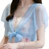 New Women's Short Chiffon Shawl, Versatile Summer Cardigan, Lightweight Outerwear