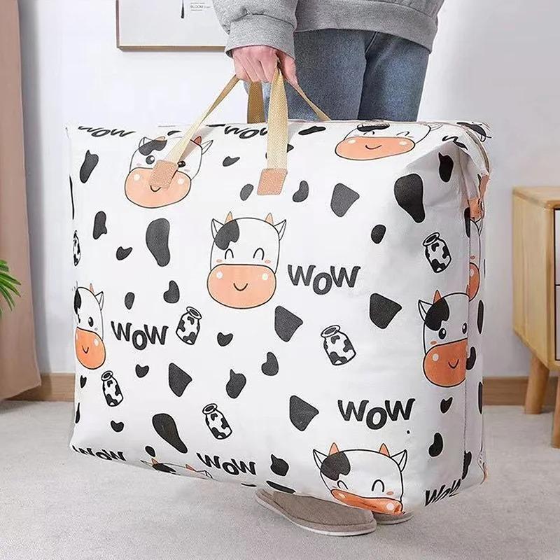 Borsa porta piumone Borsa per riordinare il dormitorio Borsa per vestiti di grande capacità Borsa per bagagli per piumone Borsa per imballaggio portatile per traslochi