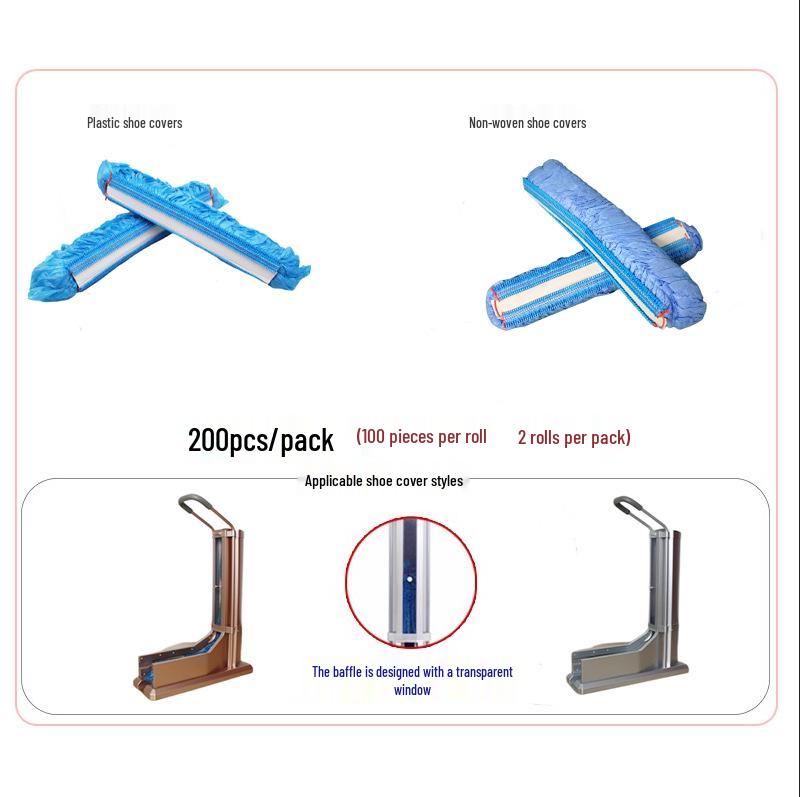 Automatic Foot-Operated Shoe Cover Dispenser