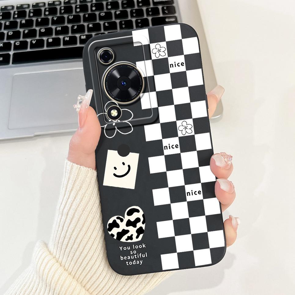 For Cover Huawei Nova Y72 / Nova Y72 MGA-LX3 Gothic Style Moon Night View Avocado Painting Case Bumper Soft Matte Silicone Funda