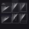 Homeglen A4 Double-Layer Acrylic Display Card Holder