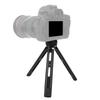 Aluminium Alloy Mini  Desktop Tripod Adjustable 14"" Screws for SLR Mirrorless Camera Mobile