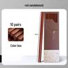 ZISIZ Wenge & Red Sandalwood Chopsticks, 10 Pairs