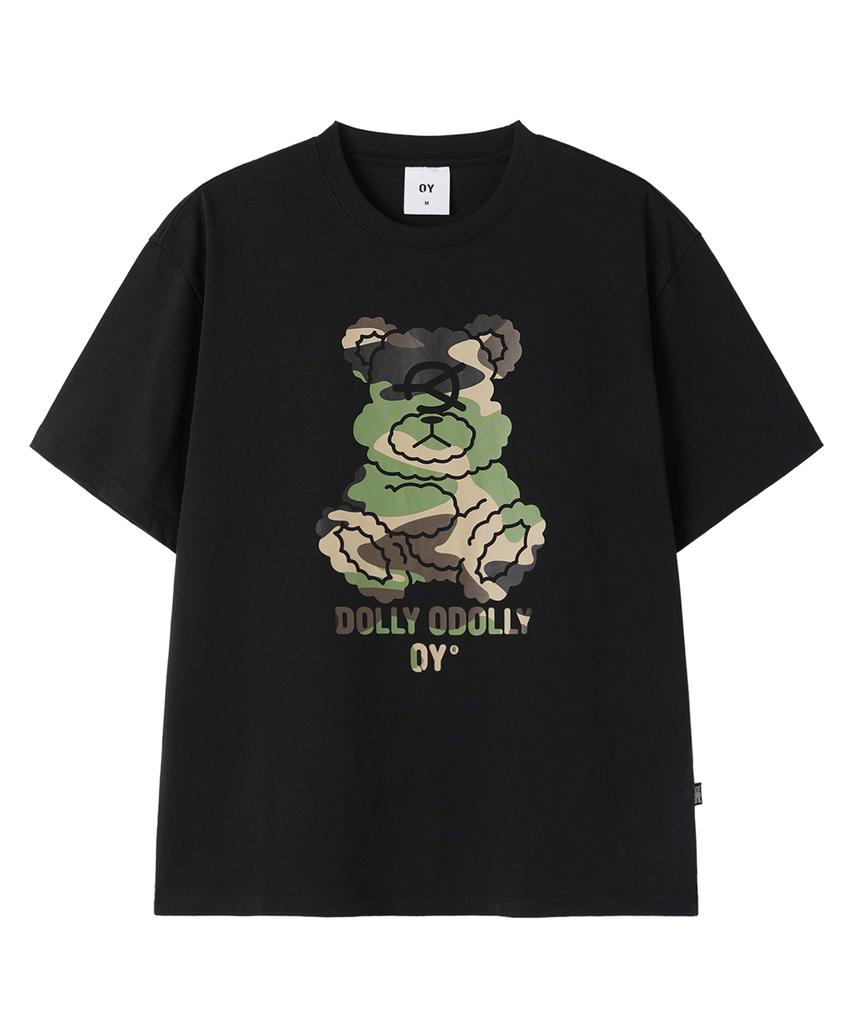 Opeunyadeu(Owai) Camo Dolly Tee - Black