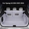 For Xpeng G6 2026 2025 2024 Car Boot Mat Rear Trunk Liner Cargo Protection Leather Trunk Mat Interior Modification Accessories