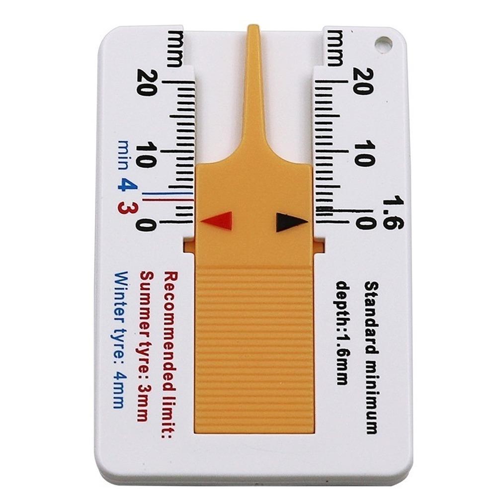 0-20mm Misuratore di Profondità Battistrada Pneumatici Auto Indicatore di Profondità Calibro Misuratore Moto Rimorchio Furgone Strumento di Misura Ruota Forniture di Misurazione