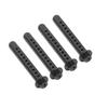 RC Aluminum Body Post Mounts Wear Resistant Replacement RC Car Body Posts Mount Holder for Axial