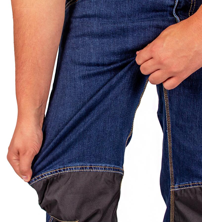 Men's Work Jeans BHP Cargo Pockets for Knee Pads Firi XXL
