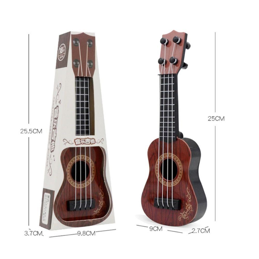 Kids Toys Children Gift Small Guitar Toy Musical Instrument Toy Educational Toy Classical Ukulele