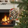 Winterferien Kunstprojekte Weihnachten Hängend Faux Perlen Set für Erwachsene, DIY Perlen Anfängerfreundliche Ornamente Malerei Ornament, Handgemachtes Bastelprojekt