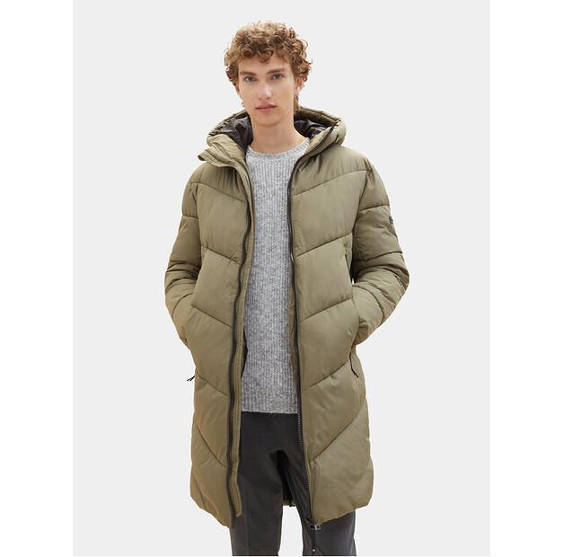 Winter Denim Jacket Tom Tailor 1037389, Green, Standard Fit